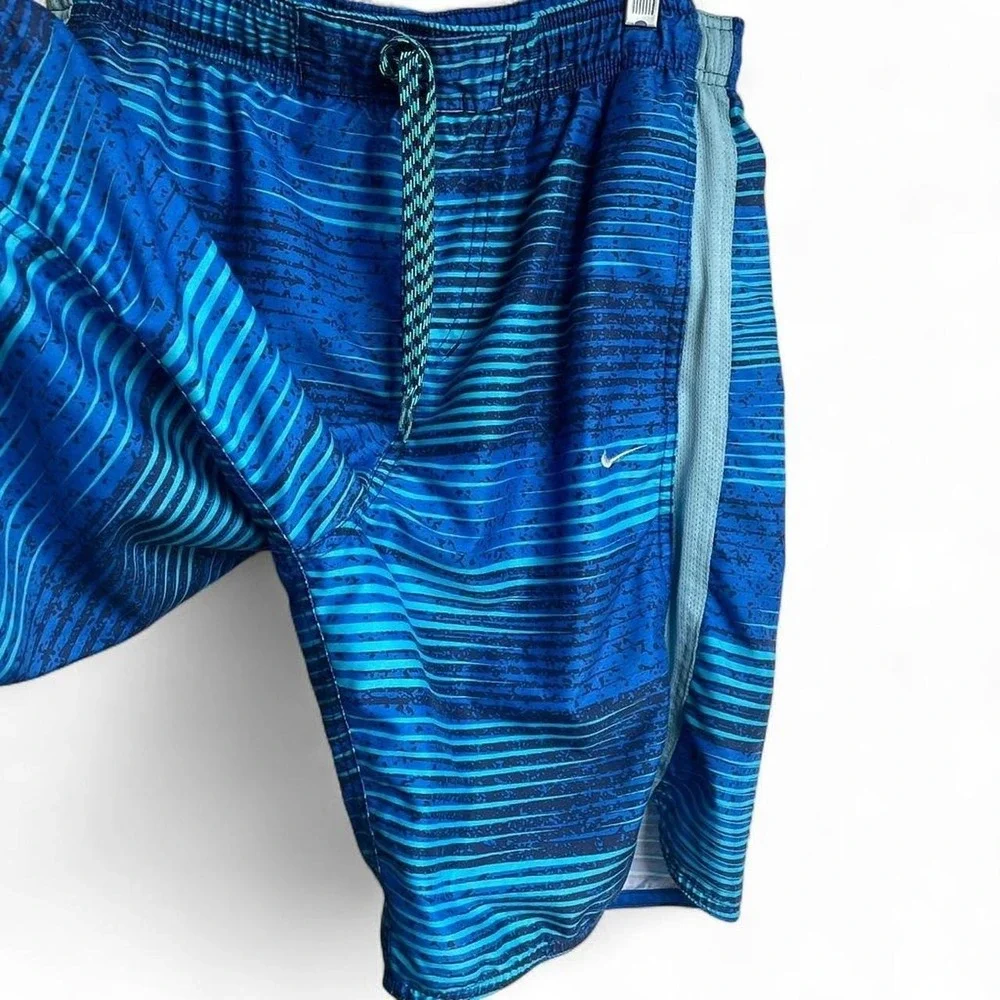 Nike blue swim